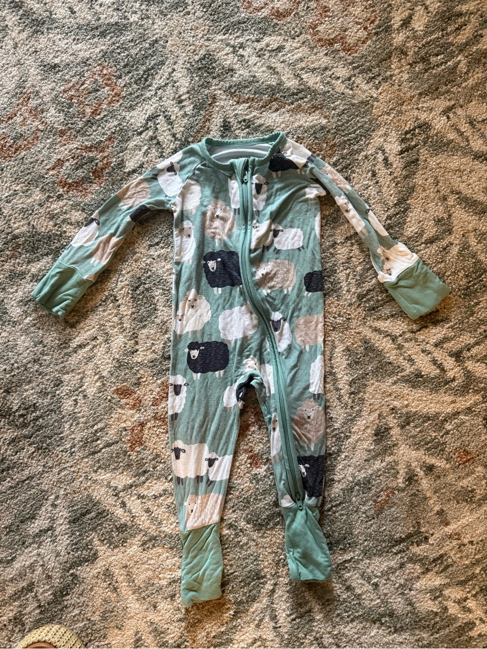 Little Sleepies Sheep Zippy 3-6 Months